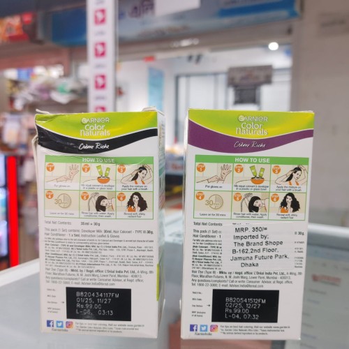 Garnier color black mini(Made In India)