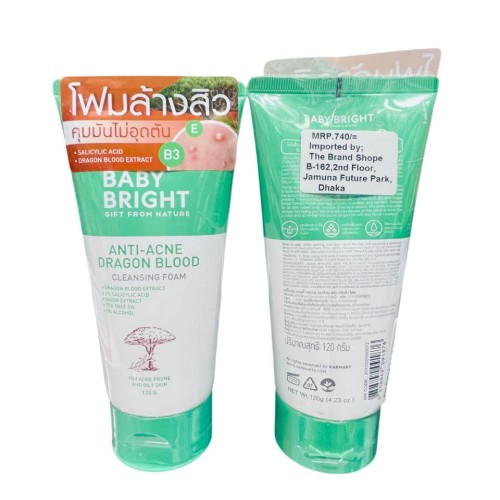 Baby Bright Anti-Acne Cleansing Foam