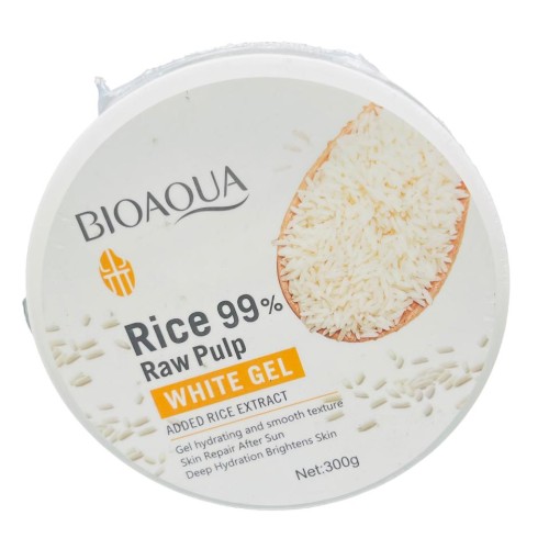 Bioaoua Rice 99% Raw Pulp White Gel 300g