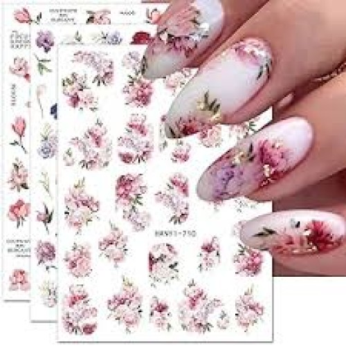 Floral Nail Sticker