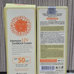 3W Clinic Intensive Sunblock Cream SPF 50 PA+++